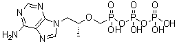 Tenofovir diphosphate Structure,166403-66-3Structure