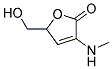 2(5H)-furanone, 5-(hydroxymethyl)-3-(methylamino)-(9ci) Structure,166407-48-3Structure