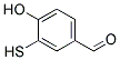 (9ci)-4-羟基-3-疏基-苯甲醛结构式_166590-53-0结构式