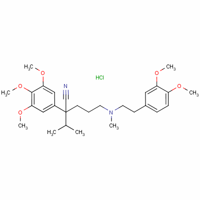 Gallopamil hydrochloride Structure,16662-46-7Structure