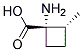 反式-(9ci)-1-氨基-2-甲基-环丁烷羧酸结构式_166666-94-0结构式