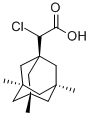 2-Chloro-2-(3,5,7-trimethyladamantan-1-yl)acetic acid Structure,16668-45-4Structure