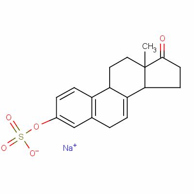 3-(Sulfooxy)-estra-1,3,5(10),7-tetraen-17-one sodium salt Structure,16680-47-0Structure