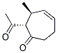 4-Cyclohepten-1-one, 2-acetyl-3-methyl-, trans-(9ci) Structure,166825-87-2Structure