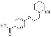 4-[2-(1-Piperidinyl)ethoxy]benzoyl chloride Structure,166975-76-4Structure