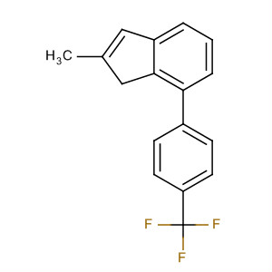 2-Methyl-4-(4-(trifluoromethyl)phenyl)-1h-indene Structure,167021-57-0Structure