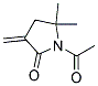 (9ci)-1-乙酰基-5,5-二甲基-3-亚甲基-2-吡咯烷酮结构式_167281-21-2结构式