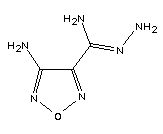 N,4-diamino-1,2,5-oxadiazole-3-carboxamidine Structure,167281-92-7Structure