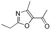 Ethanone, 1-(2-ethyl-4-methyl-5-oxazolyl)-(9ci) Structure,167405-19-8Structure