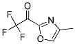 Ethanone, 2,2,2-trifluoro-1-(4-methyl-2-oxazolyl)-(9ci) Structure,167405-30-3Structure