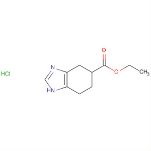 Ethyl 4,5,6,7-tetrahydro-1h-benzo[d]imidazole-6-carboxylate hydrochloride Structure,167545-99-5Structure