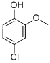 4-Chloro-2-methoxyphenol Structure,16766-30-6Structure