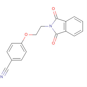 4-(2-(1,3-二氧代异吲哚啉-2-基)乙氧基)苯甲腈结构式_167762-93-8结构式