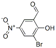 3-Bromo-2-hydroxy-5-nitrobenzaldehyde Structure,16789-84-7Structure