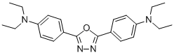 2,5-Bis(diethylamino)phenyl-1,3,4-oxadiazole Structure,1679-98-7Structure