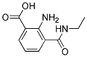 (9ci)-2-氨基-3-[(乙基氨基)羰基]-苯甲酸结构式_167903-01-7结构式