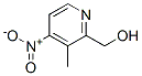 2-Hydroxymethyl-3-methyl-4-nitropyridine Structure,168167-49-5Structure