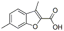 3,6-Dimethyl-1-benzofuran-2-carboxylic acid Structure,16820-37-4Structure