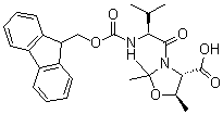 Fmoc-l-val-l-thr[psi(me,me)pro]-oh Structure,168216-05-5Structure