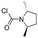 (2r,5r)-(9ci)-2,5-二甲基-1-吡咯烷羰酰氯结构式_168253-01-8结构式