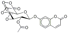 7-Hydroxy coumarin 2,3,4-tri-o-acetyl-|-d-glucuronide methyl ester Structure,168286-97-3Structure