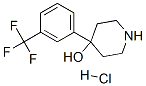 4-[3-(Trifluoromethyl)phenyl]-4-piperidinol hydrochloride Structure,1683-49-4Structure