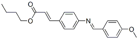 4-[(4-Methoxybenzylidene)amino]cinnamic acid n-butyl ester Structure,16833-17-3Structure