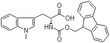 Fmoc-d-trp(me)-oh Structure,168471-22-5Structure