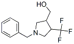 (1-Benzyl-4-trifluoromethyl-pyrrolidin-3-yl)-methanol Structure,168544-96-5Structure