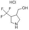 (4-Trifluoromethyl-pyrrolidin-3-yl)-methanol hydrochloride Structure,168544-97-6Structure