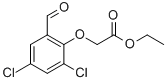 Ethyl 2-(2,4-dichloro-6-formylphenoxy)acetate Structure,16861-40-8Structure