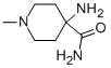 4-Piperidinecarboxamide,4-amino-1-methyl-(9ci) Structure,168818-63-1Structure