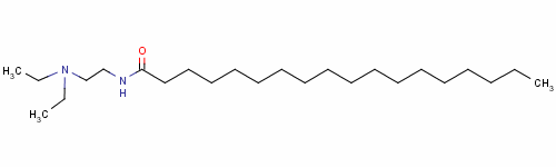 Octadecanamide, n-[2-(diethylamino)ethyl]- Structure,16889-14-8Structure