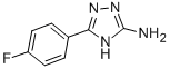 5-(4-Fluorophenyl)-4h-1,2,4-triazol-3-amine Structure,168893-35-4Structure