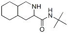 N-(tert-butyl)decahydroisoquinoline-3-carboxamide Structure,168899-60-3Structure