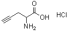 Dl-propargylglycine Structure,16900-57-5Structure