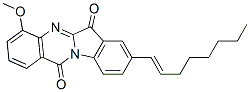 Indolo[2,1-b]quinazoline-6,12-dione, 4-methoxy-8-(1-octenyl)-(9ci) Structure,169038-61-3Structure