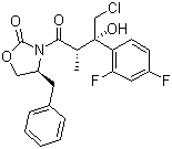 (4S)-3-[(2r,3r)-4-chloro-3-(2,4-difluorophenyl)-3-hydroxy-2-methyl-1-oxobutyl]-4-(phenylmethyl)-2-oxazolidinone Structure,169218-76-2Structure