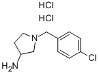 1-(4-Chloro-benzyl)-pyrrolidin-3-ylamine dihydrochloride Structure,169452-11-3Structure