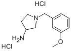 1-(3-Methoxy-benzyl)-pyrrolidin-3-ylamine dihydrochloride Structure,169452-16-8Structure