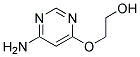 Ethanol, 2-[(6-amino-4-pyrimidinyl)oxy]-(9ci) Structure,169677-50-3Structure