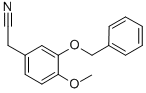 (3-Benzyloxy-4-methoxy-phenyl)-acetonitrile Structure,1699-39-4Structure