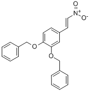 3,4-Dibenzyloxy-trans-β-nitrostyrene Structure,1699-54-3Structure