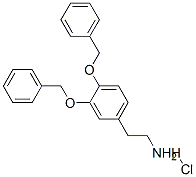 3,4-(二苄氧基)苯乙胺盐酸盐结构式_1699-56-5结构式