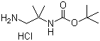 2-N-boc-2-methylpropane-1,2-diamine-hcl Structure,169954-68-1Structure