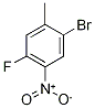 1-Bromo-4-fluoro-2-methyl-5-nitrobenzene Structure,170098-98-3Structure