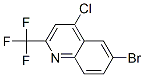 6-Bromo-4-chloro-2-(trifluoromethyl)Quinoline Structure,1701-28-6Structure