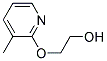 Ethanol, 2-[(3-methyl-2-pyridinyl)oxy]-(9ci) Structure,170502-08-6Structure