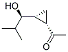 Ethanone, 1-[2-(1-hydroxy-2-methylpropyl)cyclopropyl]-, [1alpha,2alpha(r*)]-(9ci) Structure,170552-90-6Structure