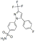 4-[5-(4-Fluorophenyl)-3-(Trifluoromethyl)Pyrazol-1-Yl]Benzenesulfonamide Structure,170569-88-7Structure